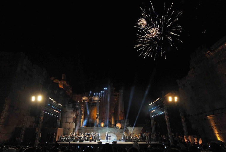 SABER RIBAII at Baalbeck FESTIVAL
